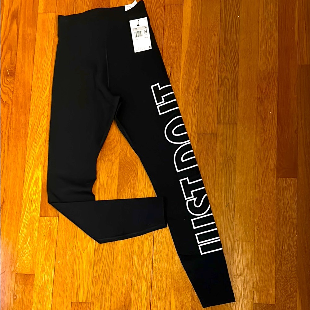Women’s Black 'Just Do It' Leggings - Nike